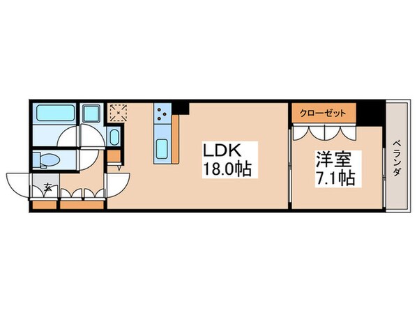 ロイジェント新高島平の物件間取画像